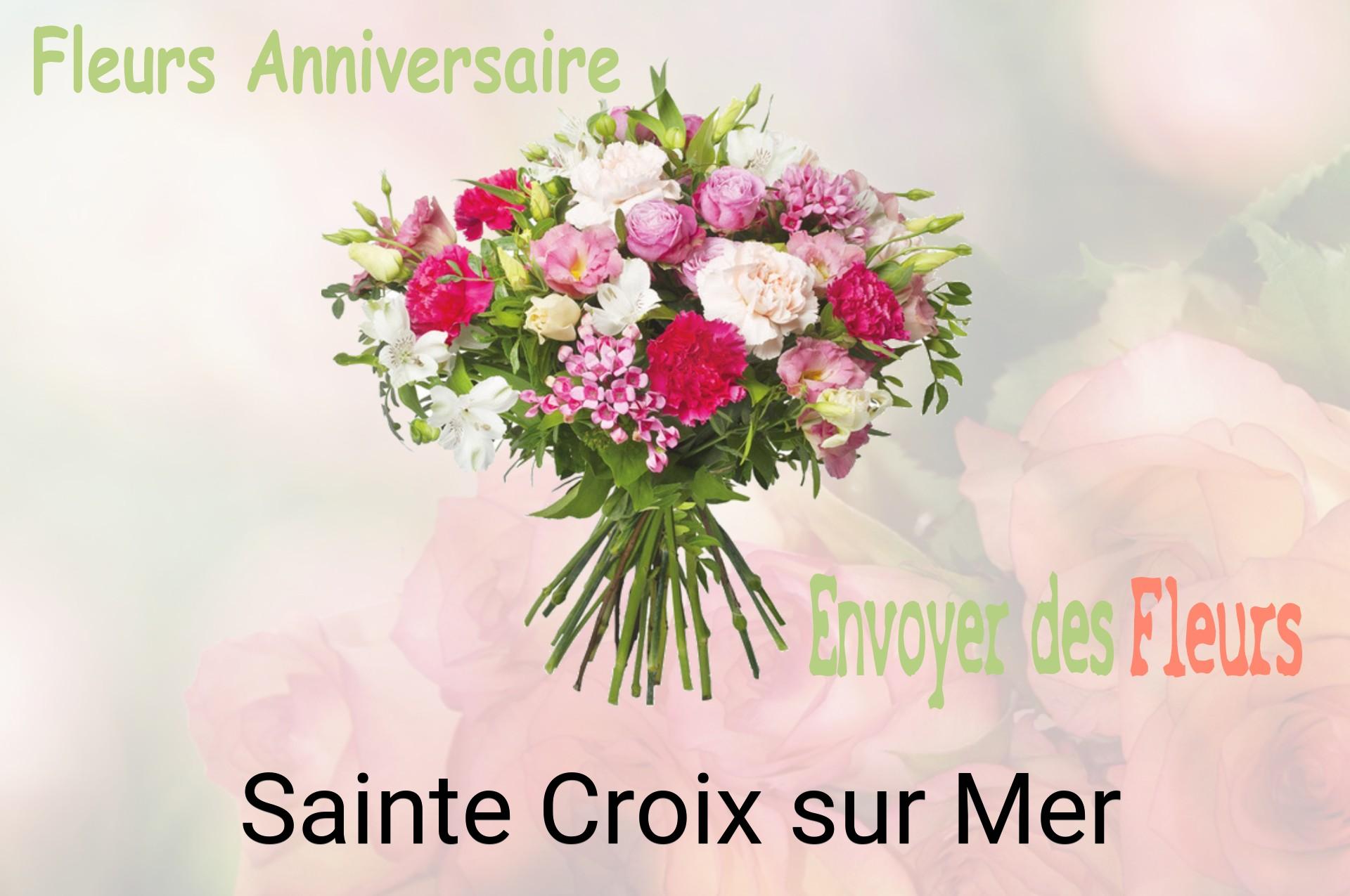 Bouquet de fleurs d’anniversaire livré à Sainte-Croix-sur-Mer