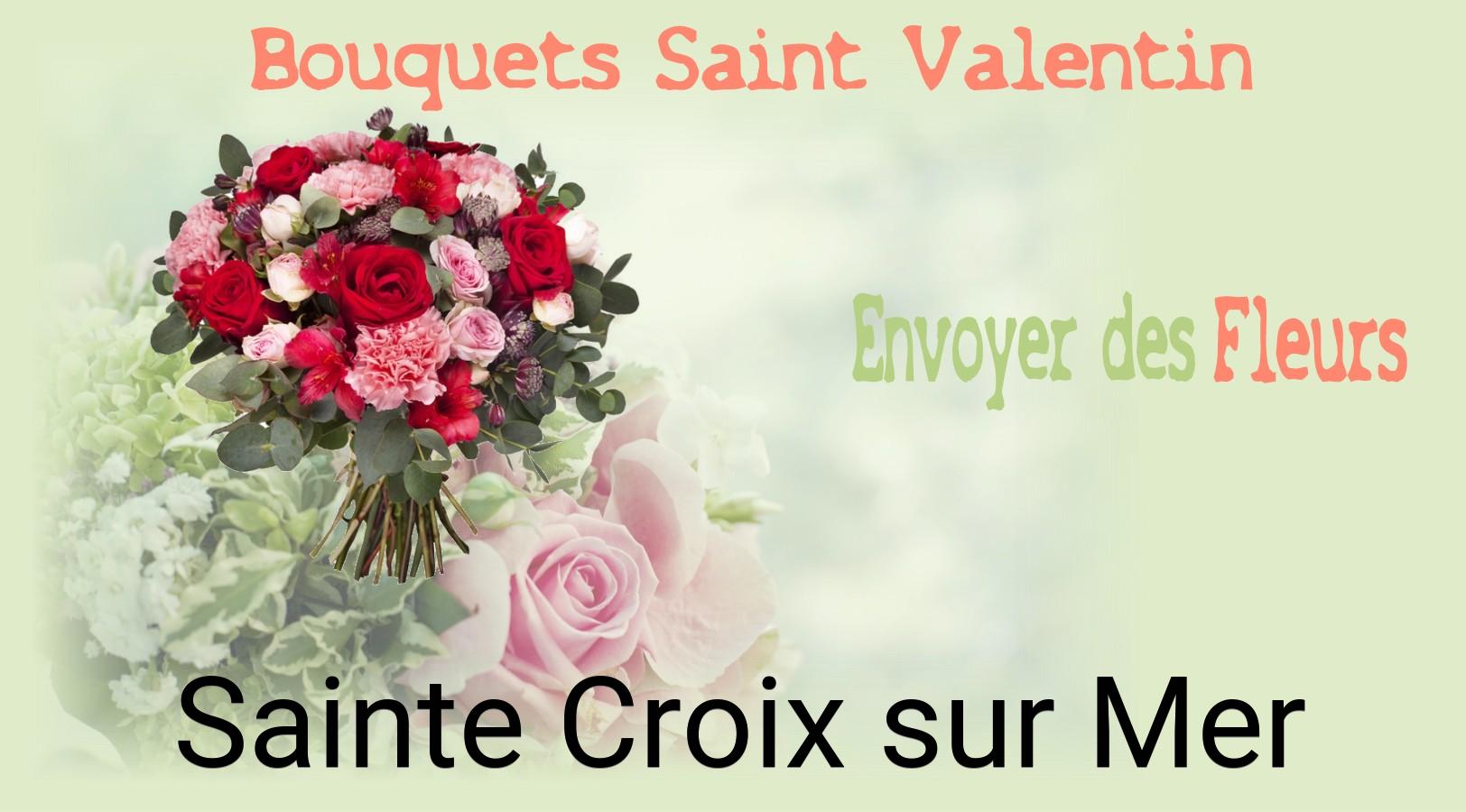 Roses de Saint-Valentin livrées à Sainte-Croix-sur-Mer