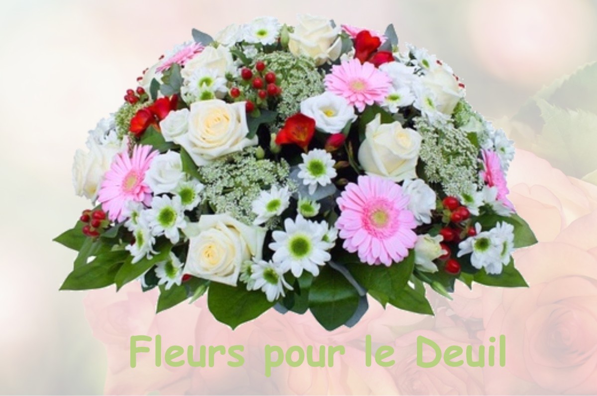 fleurs deuil SAINTE-CROIX-SUR-MER
